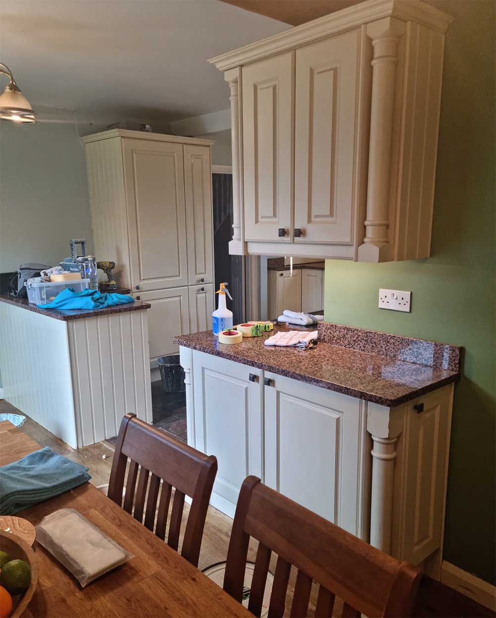 Kitchen & Joinery Spraying in Lincoln Kitchen Respraying in